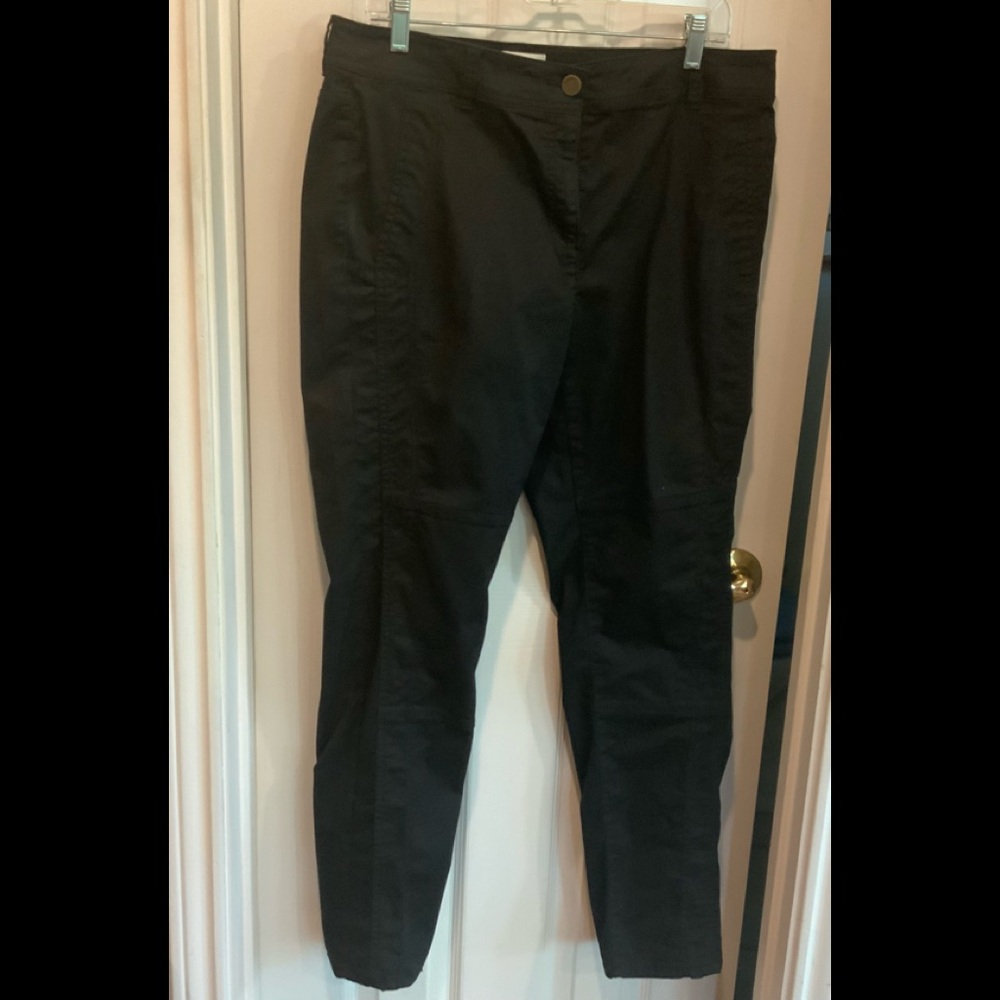 Chico’s Sz 1 Regular Black Casual Pants